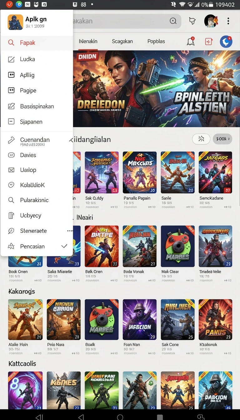 Beragam pilihan permainan menarik dalam aplikasi Aplikasi y89 Terpercaya untuk Android.