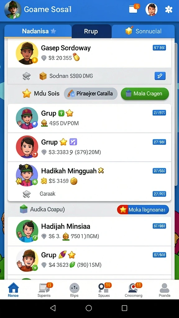 Beragam pilihan permainan menarik dalam aplikasi Aplikasi 8055 Resmi dan Terpercaya di Android.