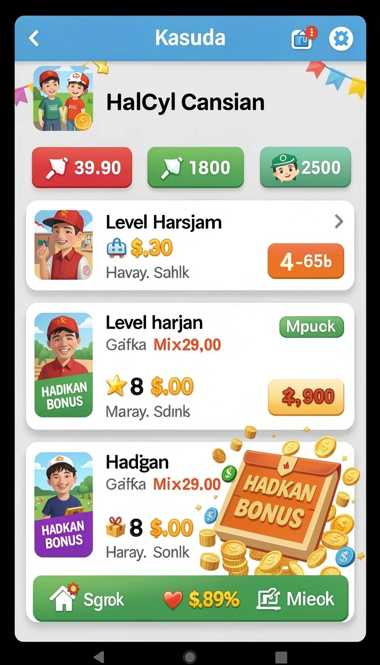 Beragam pilihan permainan menarik dalam aplikasi Aplikasi v21 Terpercaya untuk Android.