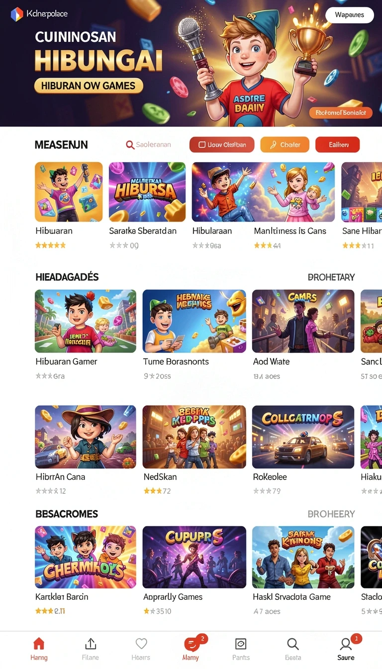 Beragam pilihan permainan menarik dalam aplikasi Aplikasi rubah4d Terpercaya untuk Android.